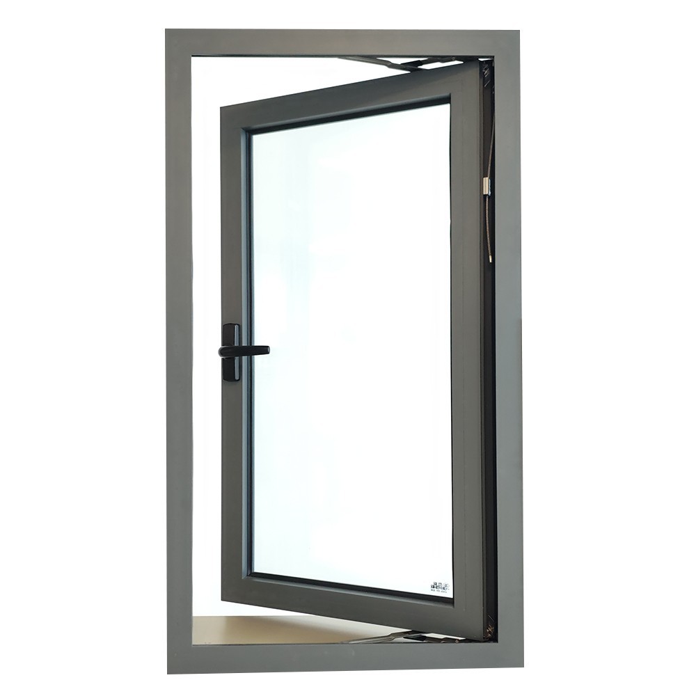 Promotional Customization Tinted Glass Aluminum Glazed Bullet Proof Fixed Safety Door and windows