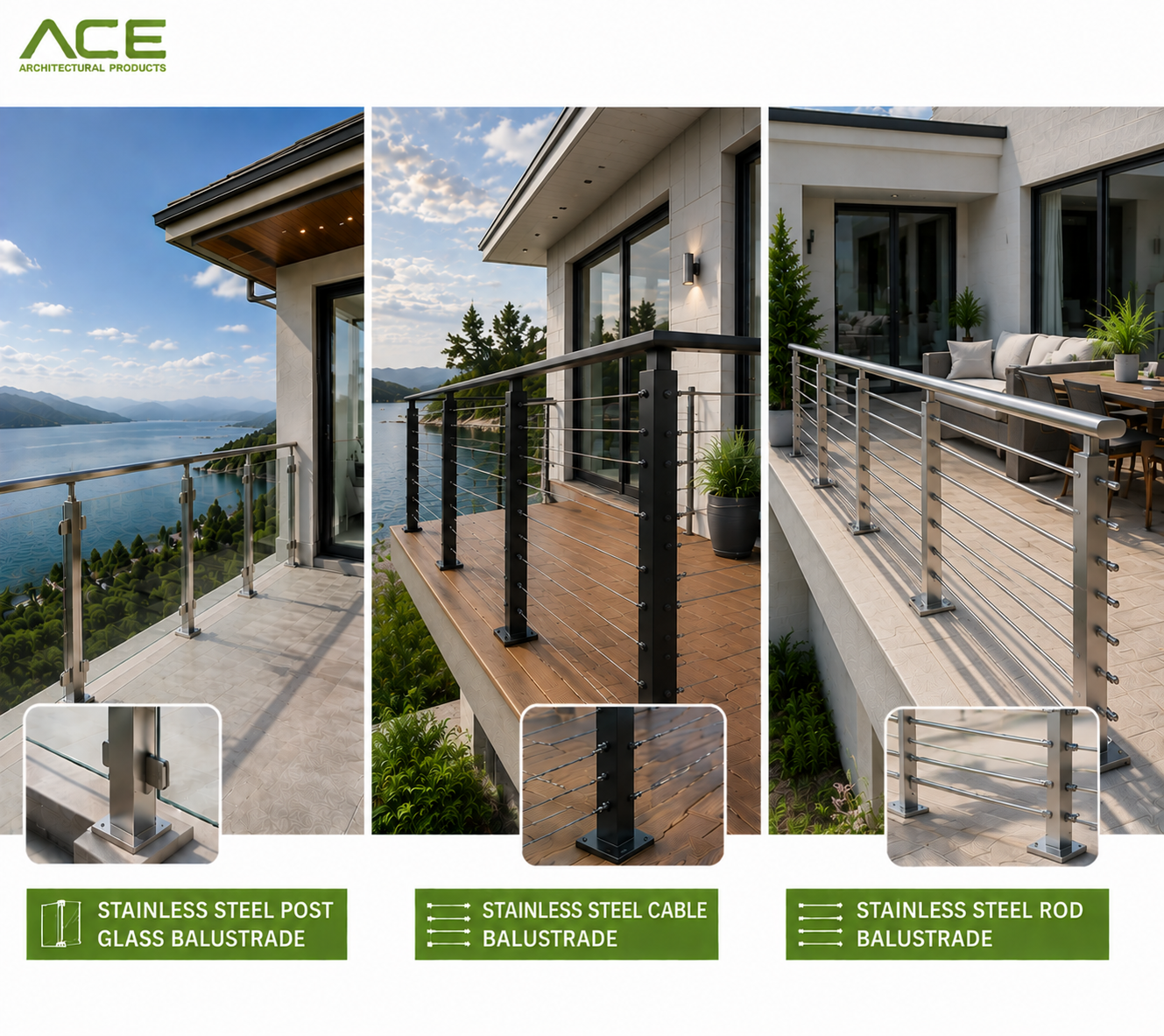Stainless Steel Balustrades