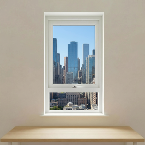 Innovative Easy Clean Aluminum Alloy Swing Hopper Window Removable Fly Screen Energy Star Qualified for Exterior Bathroom Use