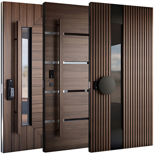 Factory Customization Apartment Security Main Door with Finger Print