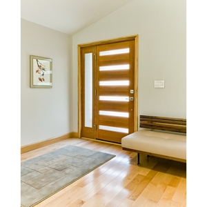 Affordable Aluminum Wood Look Front Doors